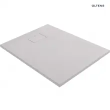 Brodzik z konglomeratu Oltens Bergytan 100x90cm - prostokątny, RockSurface, kaszmir 15101900